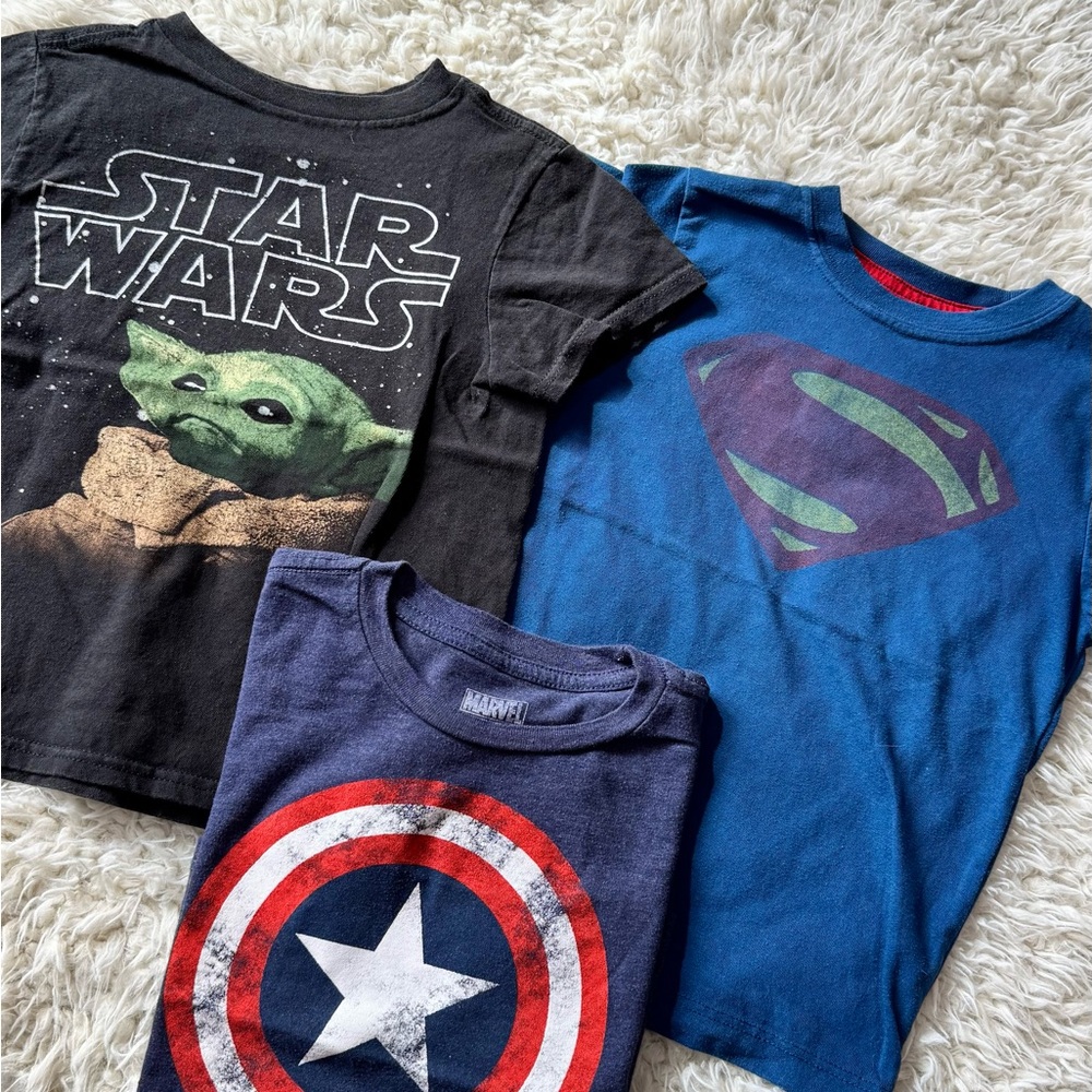 Star Wars and Superhero T-Shirt Bundle